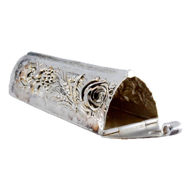 Silver Toothpick Holder For Sale