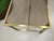 Vintage Gold Brass Coffee Table, 1950s For Sale - Image 16 of 18