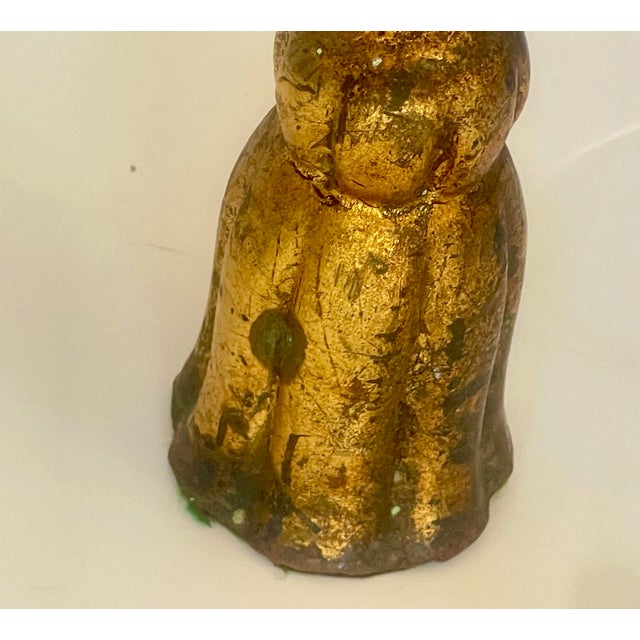 1950s Italian Hollywood Regency Rope & Tassel Gilt Metal Stool For Sale - Image 17 of 17