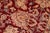 Shabby Chic 1990's Pak-Persian Red/Blue Wool Rug - 6'1'' X 8'10'' For Sale - Image 4 of 9