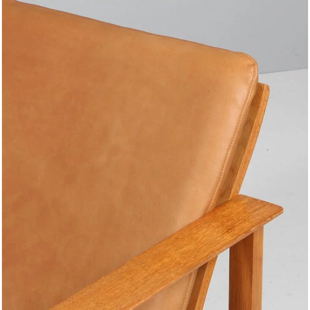 Børge Mogensen Model 2256 Lounge Chairs attributed to Børge Mogensen for Fredericia, Set of 2 For Sale - Image 4 of 9