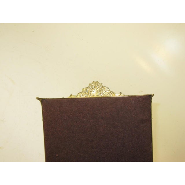 Neoclassical French Dresser Tray Antique Bronze Mirrored Openwork Handles For Sale - Image 11 of 12