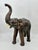 Mid-Century Modern Leather Elephant With Glass Eyes For Sale - Image 3 of 10