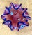 Murano Pink and Blue Glass Bowl For Sale - Image 15 of 18