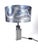 Table Lamp in Chrome-Plated Steel, 1970s For Sale - Image 9 of 9