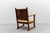 Art Deco French Wicker Armchair in the style of Francis Jourdain, 1940s For Sale - Image 6 of 11