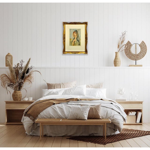 Philip Richard Morris, The Cloaked Shepherdess, Watercolour, 1890s-1910s For Sale - Image 16 of 18