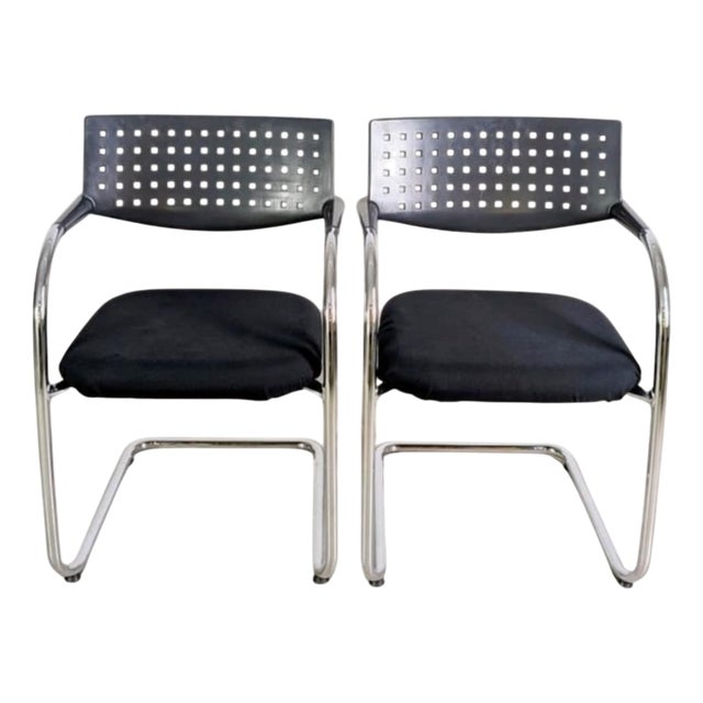 Visavis Cantilever Chairs from Vitra, Set of 2 For Sale