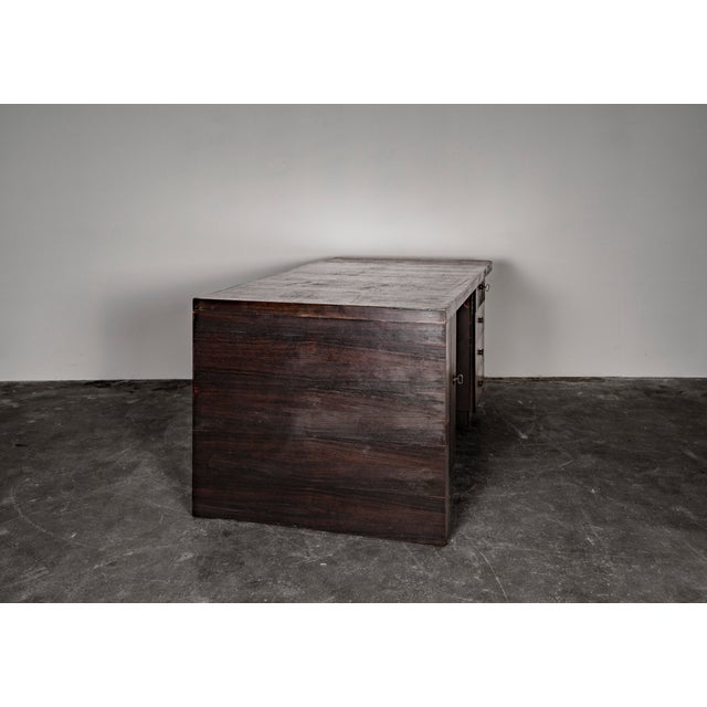 Art Deco Desk in Mahogany by Bruno Paul for Veb Deutsche Werkstätten Hellerau, 1930s For Sale - Image 15 of 18