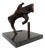 Boud Ceysens, Jumping Horse, 1980s, Bronze & Marble For Sale