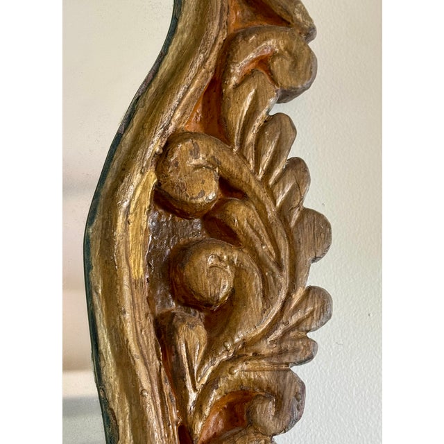 20th Century Florentine Style Mirror With Candle Bracket. For Sale - Image 13 of 18