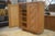 Light Oak Wardrobe with Geometric Lattice Pattern, 1940s For Sale - Image 4 of 15