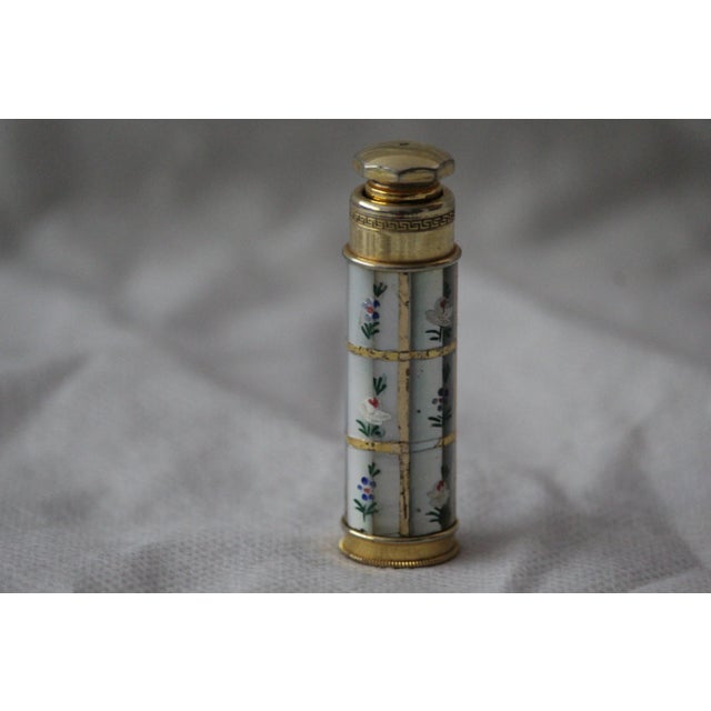1950s Gold Perfume Atomizer Floral Decor, 1950s For Sale - Image 5 of 18
