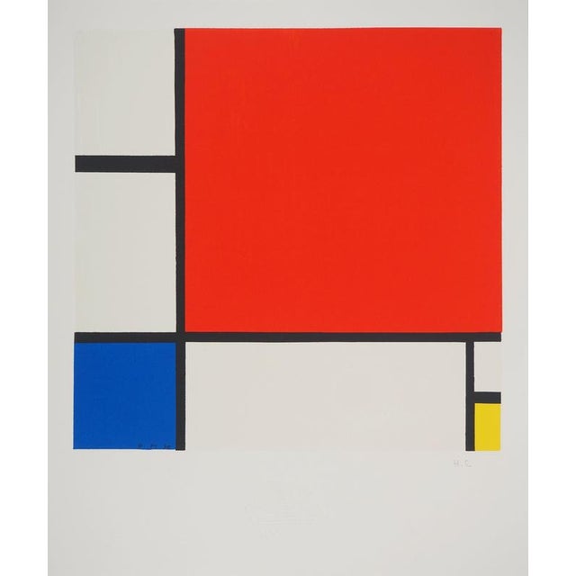 Piet Mondrian, Composition II in Red, Blue and Yellow, Lithograph For Sale - Image 10 of 10
