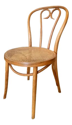 Vintage Bentwood Thonet “Sweetheart” Chair, Circa 1950s, Made in Romania