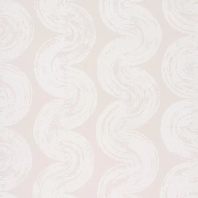 Not Yet Made - Made To Order Sample - Schumacher x BACKDROP 1975 Wallpaper in Light Beige For Sale - Image 5 of 5