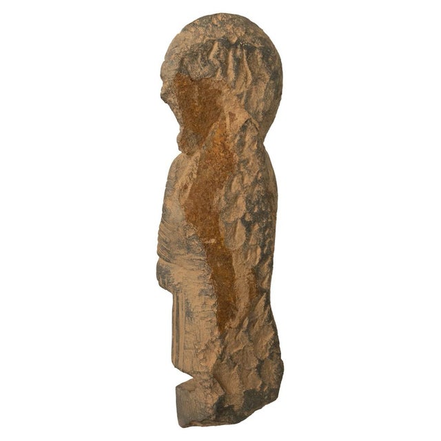 15th Century & Earlier Ancient Indian Carved Stone Gandharan Shakyamuni Buddha Statue 2nd Century a.d. For Sale - Image 5 of 12