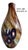 Art Glass Vase Pulled Swirled Feather Millefiori Murine For Sale - Image 14 of 14