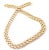 Vintage Hermes 18k Yellow Gold Link Necklace For Sale In Philadelphia - Image 6 of 9