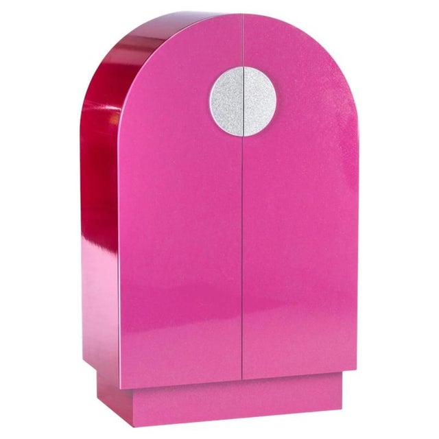Galactica Shuttle Cabinet in Powder-Coated Aluminum by Altreforme For Sale - Image 11 of 11