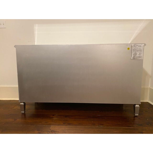 Late 20th Century Hollywood Regency Mirrored Chest of Drawers For Sale - Image 9 of 10