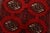 Textile Turkmen Runner 3’3” X 9’6” Red Wool Vintage Tribal Hand-Knotted Oriental Rug For Sale - Image 7 of 12
