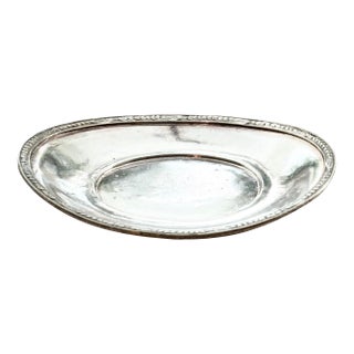 Antique Hotel Pierre Silver Platter 1930 Gorham Oval Serving Dish For Sale