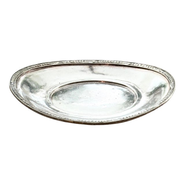 Antique Hotel Pierre Silver Platter 1930 Gorham Oval Serving Dish For Sale