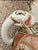 Late 19th Century Vintage Japanese Kutani Elephant Handle Porcelain Vase Lamps Hand Painted Pair For Sale - Image 5 of 9