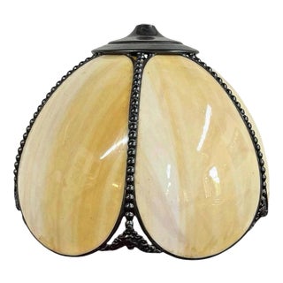 Mid-Century German Acrylic Glass Tulip Pendant Light in the style of Tiffany, 1970s For Sale