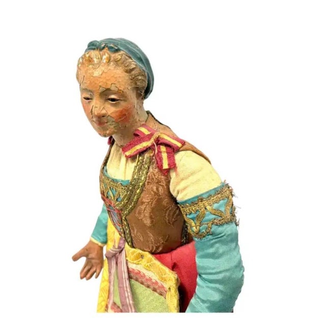 18th Century Neapolitan Crèche Figure, Polychromed Terracotta, Italy For Sale In Tampa - Image 6 of 11
