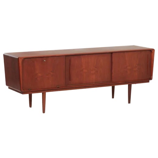 Danish Teakwood Sideboard by E.W. Bach for Sejling Skabe, 1960s For Sale