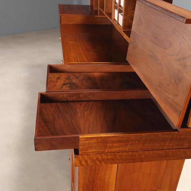 Wood Cabinet by Silvio Coppola for Bernini, 1960s For Sale - Image 7 of 14