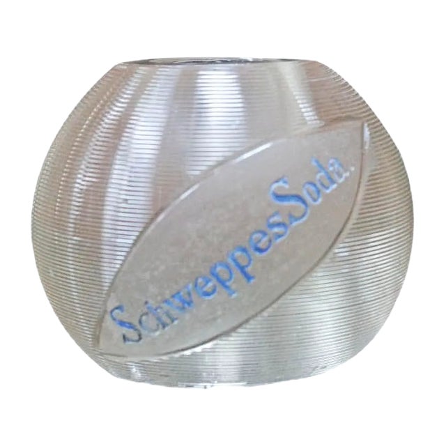 Vintage Match Holder and Striker from Schweppes Soda UK For Sale