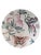 Vintage Chinese Chinoiserie Butterfly Hand Painted Ceramic Porcelain Trinket Dish For Sale In Charlotte - Image 6 of 7