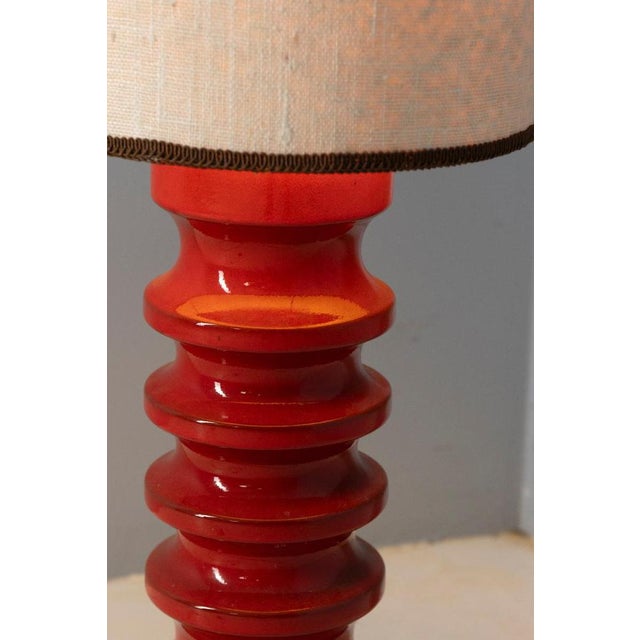 Ceramic Floor Lamp, Europe, 1970s For Sale - Image 3 of 6