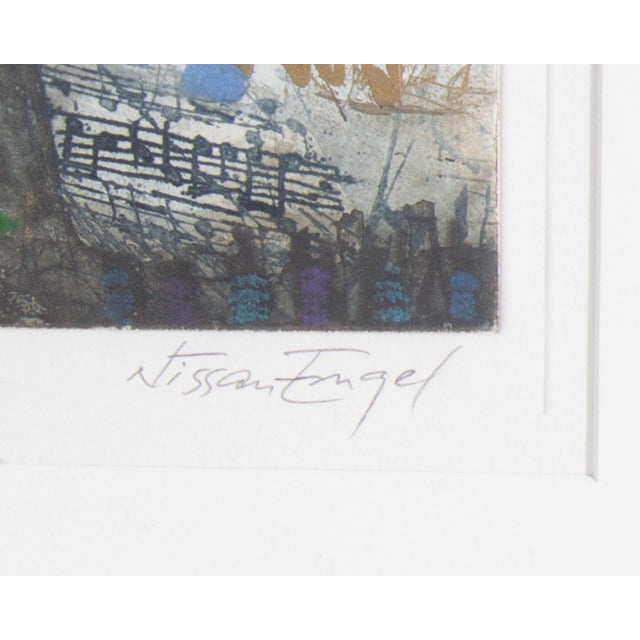 “Hiver” Abstract Etching by Nissan Engel For Sale - Image 4 of 8
