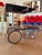 1990s Italian Postmodern Raul Barieri Ycami Attributed Convertible Folding Bar Cart Italian Aluminum Coffee Table Adjustable Mago For Sale In Las Vegas - Image 6 of 18