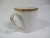 1970s Fitz & Floyd White and Gold Cups and Saucers Set- 8 Pieces For Sale - Image 9 of 9