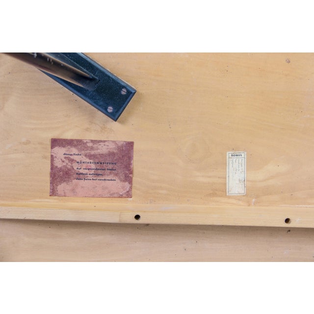 1950s Vintage Dining Table by Hans Bellmann for Domus For Sale - Image 5 of 6