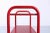 Postmodern Red Metal Trolley from Habitat, 1980s For Sale - Image 4 of 13