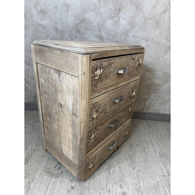 Wood Art Deco Chest of Drawers, 1930s For Sale - Image 7 of 15