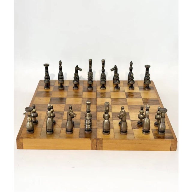 Chess Set by Hans Teppich, 1970, Set of 33 For Sale - Image 10 of 10
