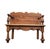Brown Vintage Dutch Oak Hall Bench, 1920s For Sale - Image 8 of 13