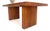 Wood Milo Baughman Mid Century Modern Walnut Double Pedestal 72" Dining Table 2 Leafs For Sale - Image 7 of 8