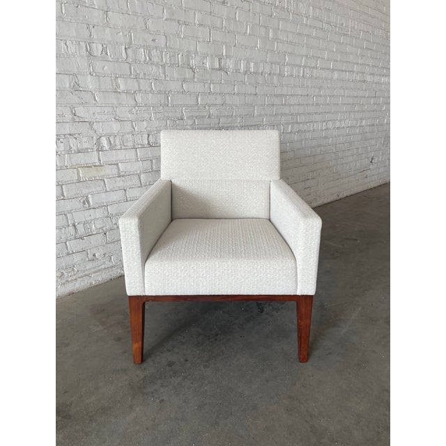 Modern Holly Hunt Sculptural Lounge Chair For Sale - Image 3 of 9