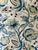 Schumacher Schumacher 180970 Alexandra Vine Linen Navy and Leaf Fabric 3 7/8 Yards For Sale - Image 4 of 5