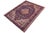 Shabby Chic Shabby Chic Persian Kashan Blue/Beige Wool Rug - 8'3'' X 11'2'' For Sale - Image 3 of 10