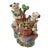 Vintage Chinese Lucky Boy and Girl Porcelain Hand Painted Statue Figurine For Sale