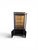 Black Drexel Heritage Chinoiserie Illuminated Curio Cabinet/ Display Case With Gold Gilt Detailing For Sale - Image 8 of 17